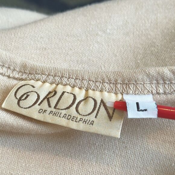 Vintage 70s/80s Gordon of Philadelphia V-Neck Short Sleeve Top - Picture 7 of 8